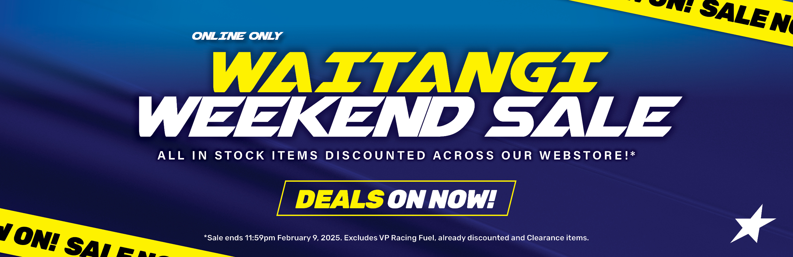 Waitangi Weekend Sale - Flash Deals & Mega Savings!